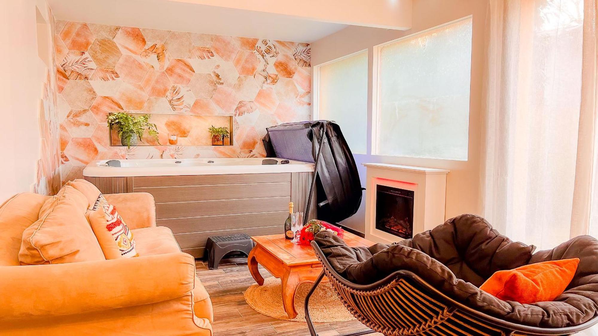 Avec Jacuzzi Privé à *